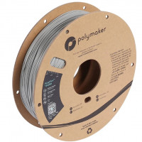 فیلامنت PolyFlex TPU90 رنگ خاکستری برند پلی میکر قطر 1.75 میلیمتر وزن 750 گرم