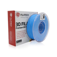 فیلامنت PETG رنگ آبی آسمانی تیره برند فیلاتک وزن 1 کیلوگرم قطر 1.75 میلیمتر 