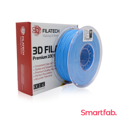 فیلامنت PETG رنگ آبی آسمانی برند فیلاتک وزن 1 کیلوگرم قطر 1.75 میلیمتر