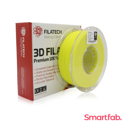 فیلامنت PETG رنگ زرد برند فیلاتک وزن 1 کیلوگرم قطر 1.75 میلیمتر