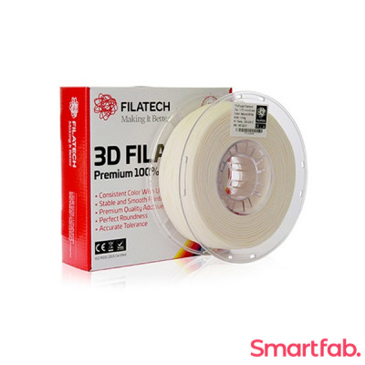 فیلامنت FilaTough رنگ سفید طبیعی برند فیلاتک وزن 1 کیلوگرم قطر 1.75 میلیمتر