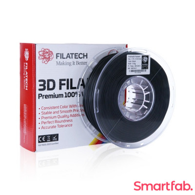 فیلامنت FilaFlexible55 رنگ مشکی برند فیلاتک وزن 1 کیلوگرم قطر 1.75 میلیمتر