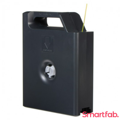  فیلامنت PLA رنگ سبز شفاف با کارتریج برند XYZ وزن 600 گرم قطر 1.75 میلیمتر
