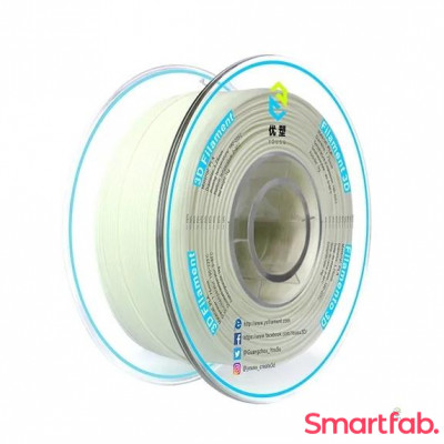 فیلامنت PETG رنگ سفید برند یوسو وزن 1 کیلوگرم قطر 1.75 میلیمتر