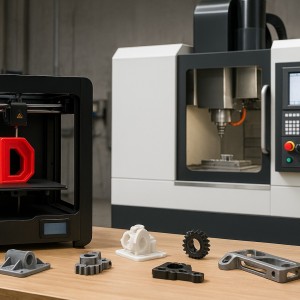 تفاوت پرینت سه بعدی و ماشین کاری CNC در ساخت قطعات مکانیکی